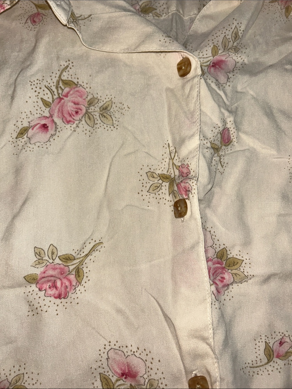 Liz Claiborne Silk Collared Floral Tank Top - Picture 4 of 4